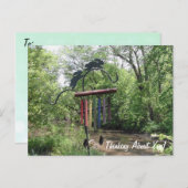 About 考え You River Flowers Justことわざ ポストカード (正面/裏面)