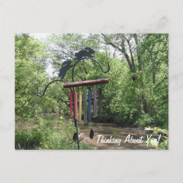 About 考え You River Flowers Justことわざ ポストカード