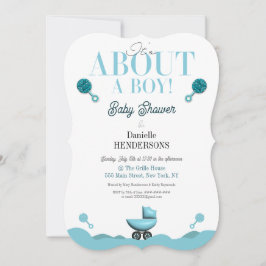 About a Boy Baby Shower招待状招待状