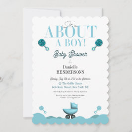 About a Boy Baby Shower招待状招待状