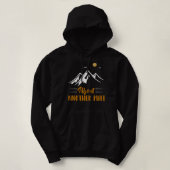 About another Mile パーカ (デザイン正面)