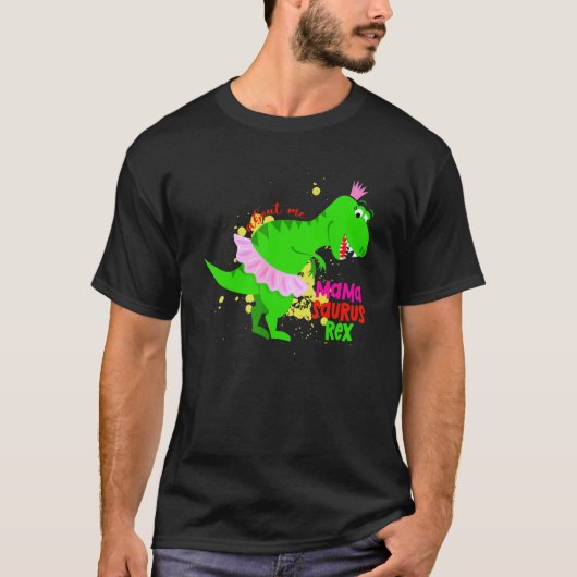 About Me MAMA SAURUS REX Tシャツ (正面)