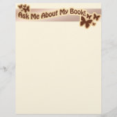 About My Book Brown チラシ (正面)