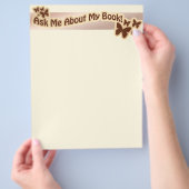 About My Book Brown チラシ (手)