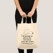 About My Freedom Groourityトート トートバッグ (正面(商品))