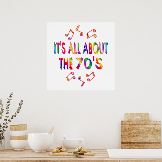About the 70s ポスター (キッチン)