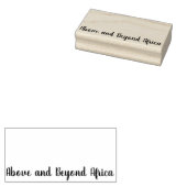 Above and Beyond Africa STAMP ラバースタンプ (押印)