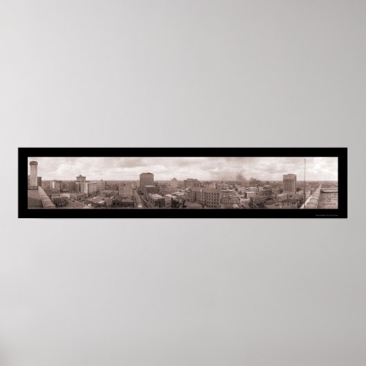 Above Keystone Houston写真1924 ポスター (正面)