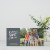 Above Religious Christmas Photo Cardからのプレゼント シーズンカード (スタンド正面)