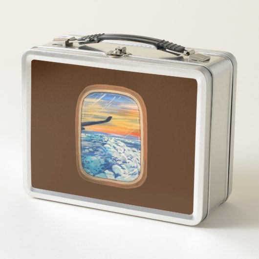 Above The Clouds メタルランチボックス (正面)