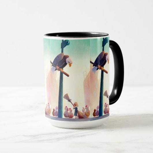 Above The Quiet Morning マグカップ (正面右)