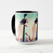 Above The Quiet Morning マグカップ (正面左)