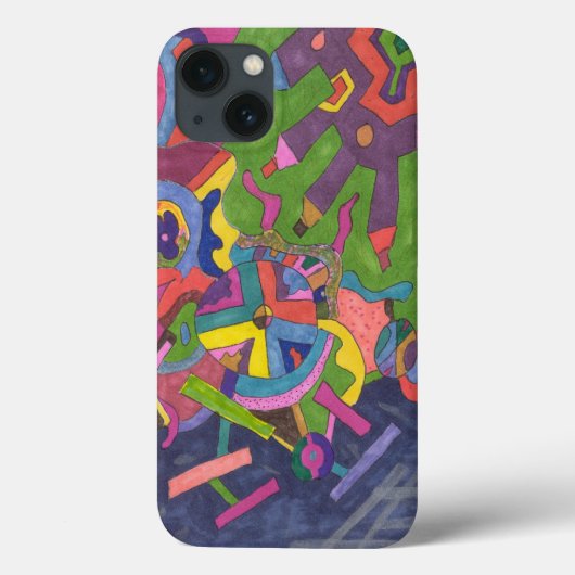"Above the Storm"抽象芸術・アート Case-Mate iPhoneケース (裏面)