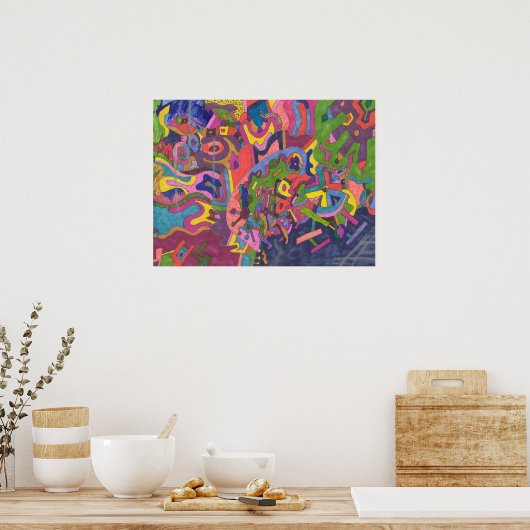 "Above the Storm" 24x18 ポスター (キッチン)