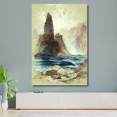 Above Tower Falls, Moran, 1872 キャンバスプリント