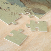 Above Tower Falls, Moran, 1872 ジグソーパズル (側面)