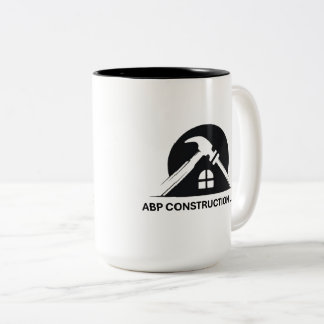 ABP建築ビジネスロゴマグ ツートーンマグカップ