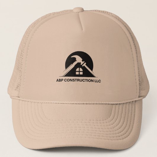 ABP建築ロゴTrucker Hat キャップ (正面)