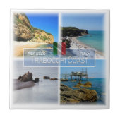 ABR002 TRABOCCHI COAST, Abruzzo,イタリア, タイル (正面)
