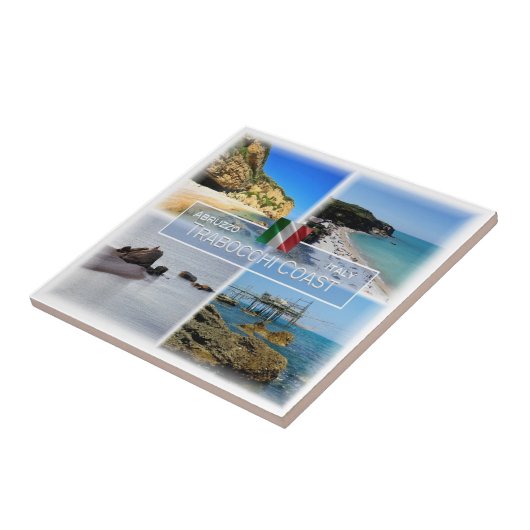 ABR002 TRABOCCHI COAST, Abruzzo,イタリア, タイル (側面)