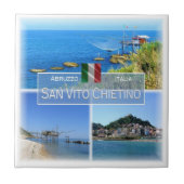 ABR003 SAN VITO CHIETINO, Abruzzo, タイル (正面)