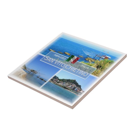 ABR003 SAN VITO CHIETINO, Abruzzo, タイル (側面)