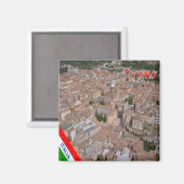 ABR010 TERAMO, Abruzzo,イタリア,冷蔵庫 マグネット (正面/裏面)
