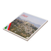 ABR013 CHIETI, Abruzzo，イタリア， タイル (側面)