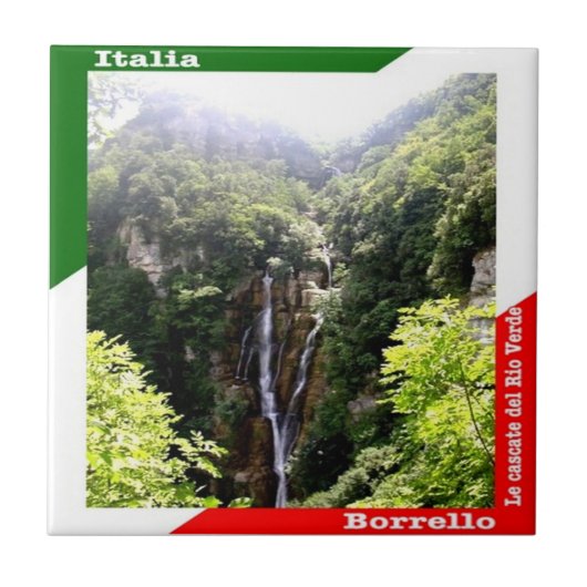ABR016 BORRELLO, Waterfalls Rio Verde タイル (正面)