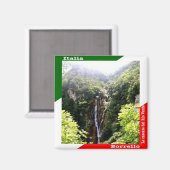 ABR016 BORRELLO, Waterfalls Rio Verde,冷蔵庫 マグネット (正面/裏面)