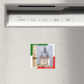 ABR017 BORRELLO，時計塔，冷蔵庫 マグネット (インサイチュ (食洗機))