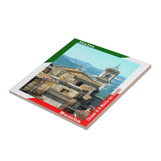 ABR018 BOMA，アブルッツォ，イタリア， タイル (側面)