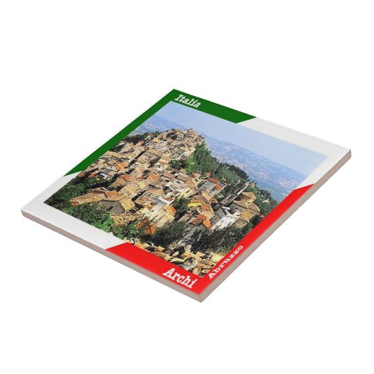 ABR020 ARCHI，アブルッツォ，イタリア， タイル (側面)