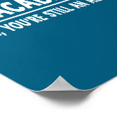 Abracadabra Nope You're Still An Hole Funny Quotes ポスター (角)