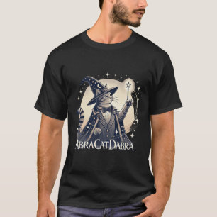 AbraCatDabra – 魔法使い猫 Tシャツ