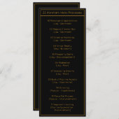 Abraham Hicks 22 LOA Processes Black Bookmark (正面/裏面)