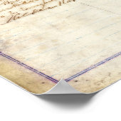 Abraham Lincoln承認署名第13改正 ポスター (角)