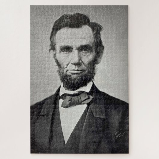 Abraham Lincoln ジグソーパズル (縦)