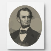 abraham lincoln フォトプラーク (正面)