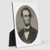 abraham lincoln フォトプラーク (側面)