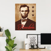 Abraham Lincoln ポスター (ホームオフィス)
