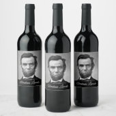 Abraham Lincoln – 社長 ワインラベル (ボトル)