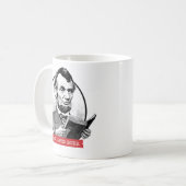 Abraham Lincoln 読 Banned Books コーヒーマグカップ (正面左)