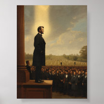 Abraham Lincoln Delivering the Gettysburg Address