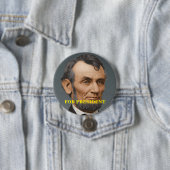 Abraham Lincoln For President Button 缶バッジ (インサイチュ)