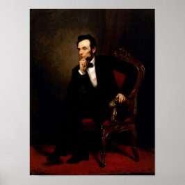 Abraham Lincoln Official Portrait Poster ポスター