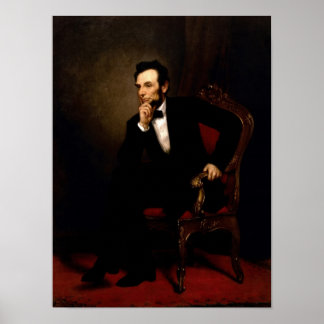 Abraham Lincoln Official Portrait Poster ポスター