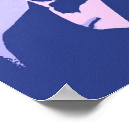 Abraham Lincoln Pop Art ポスター (角)