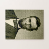 Abraham Lincoln president usa united states americ ジグソーパズル (横)