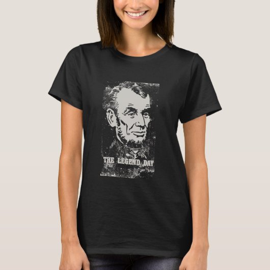 Abraham Lincoln Shirt Tシャツ (正面)
